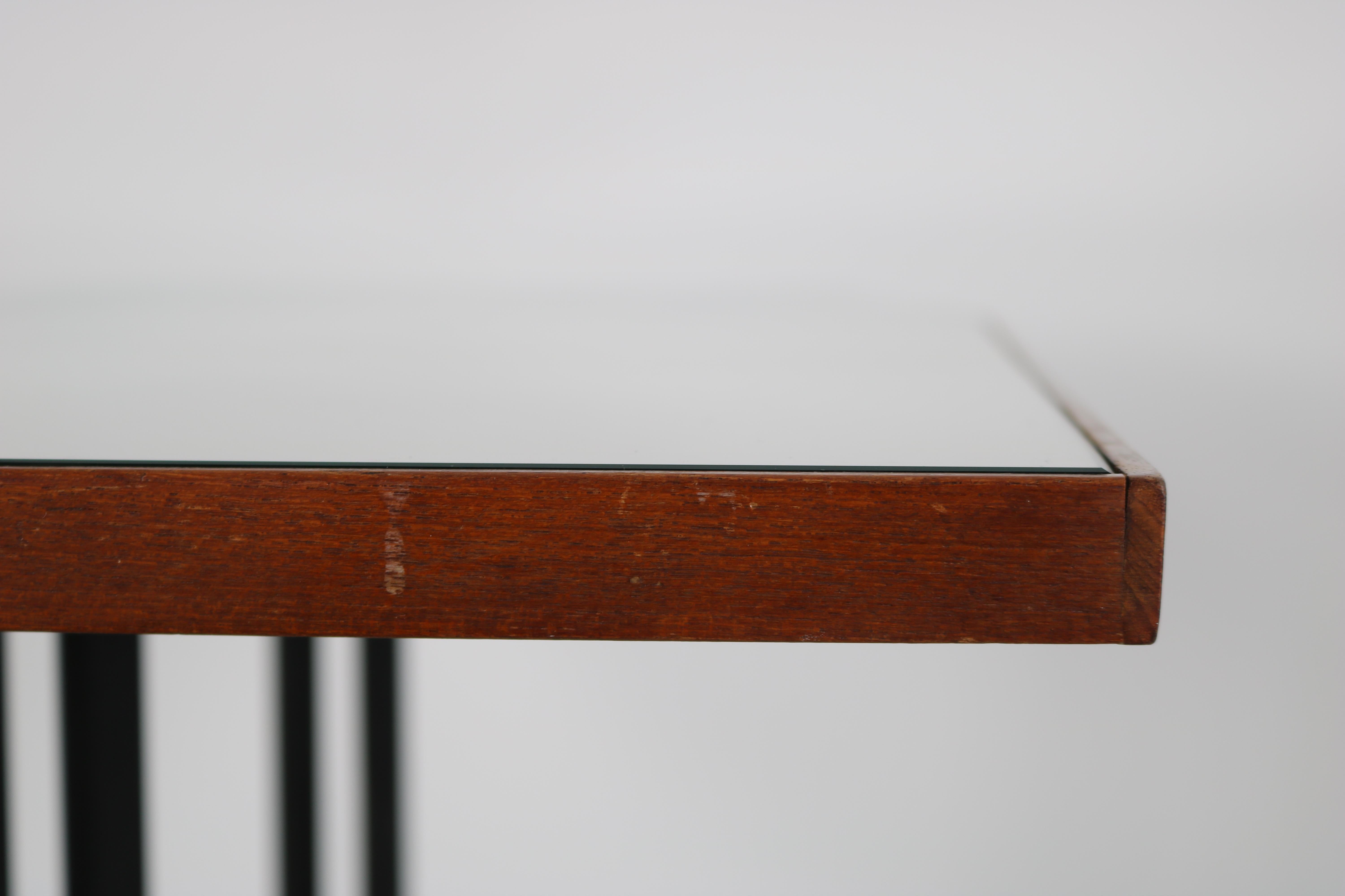 Mesa de comedor o de escritorio italiana, años 50 en venta 7