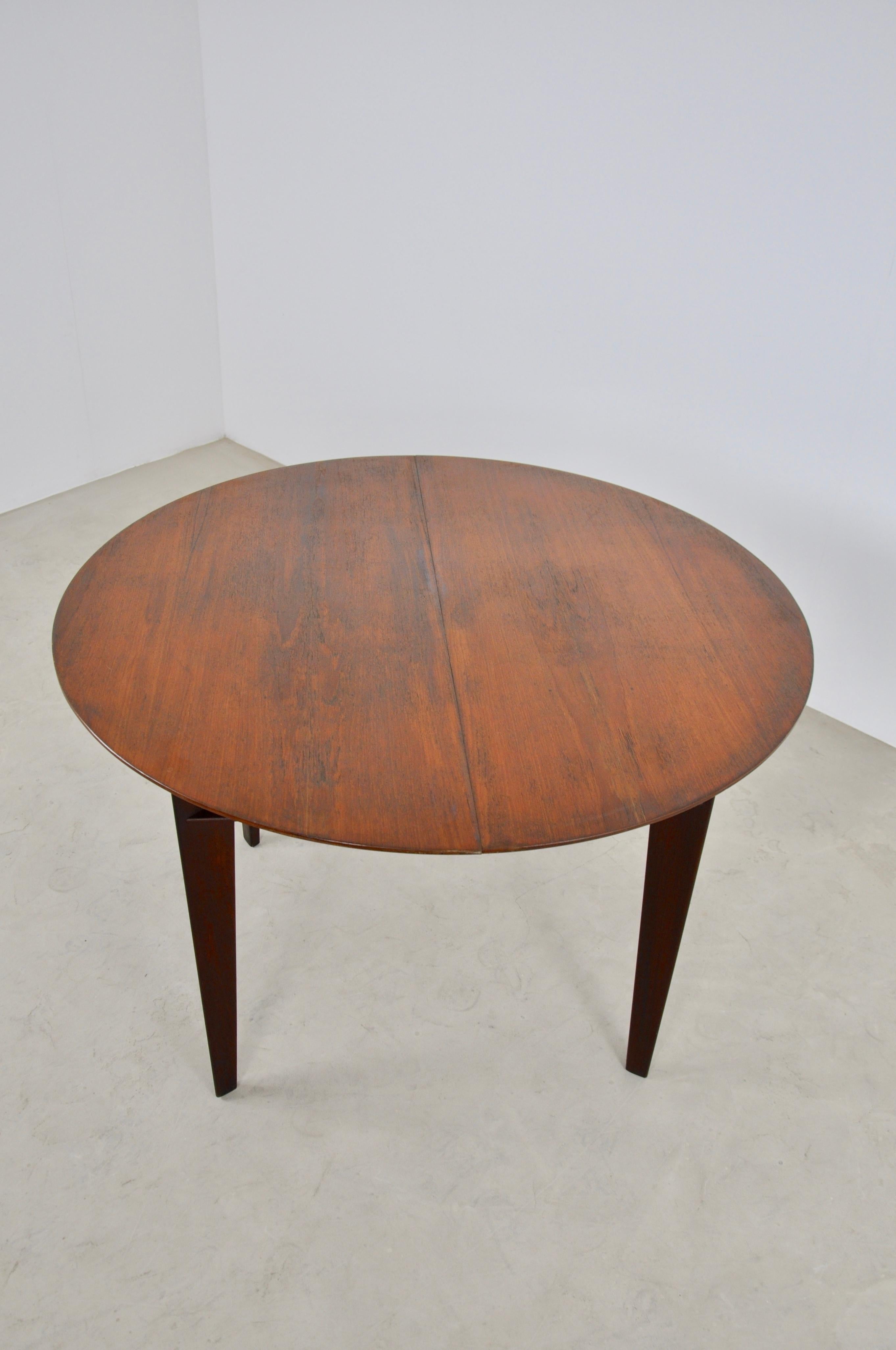 Italian Dining Room Table by Vittorio Dassi, 1950s In Good Condition In Lasne, BE