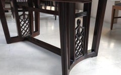 Italian Dining Room Table in Wood, Style: Art Deco, 1920 '10 People'