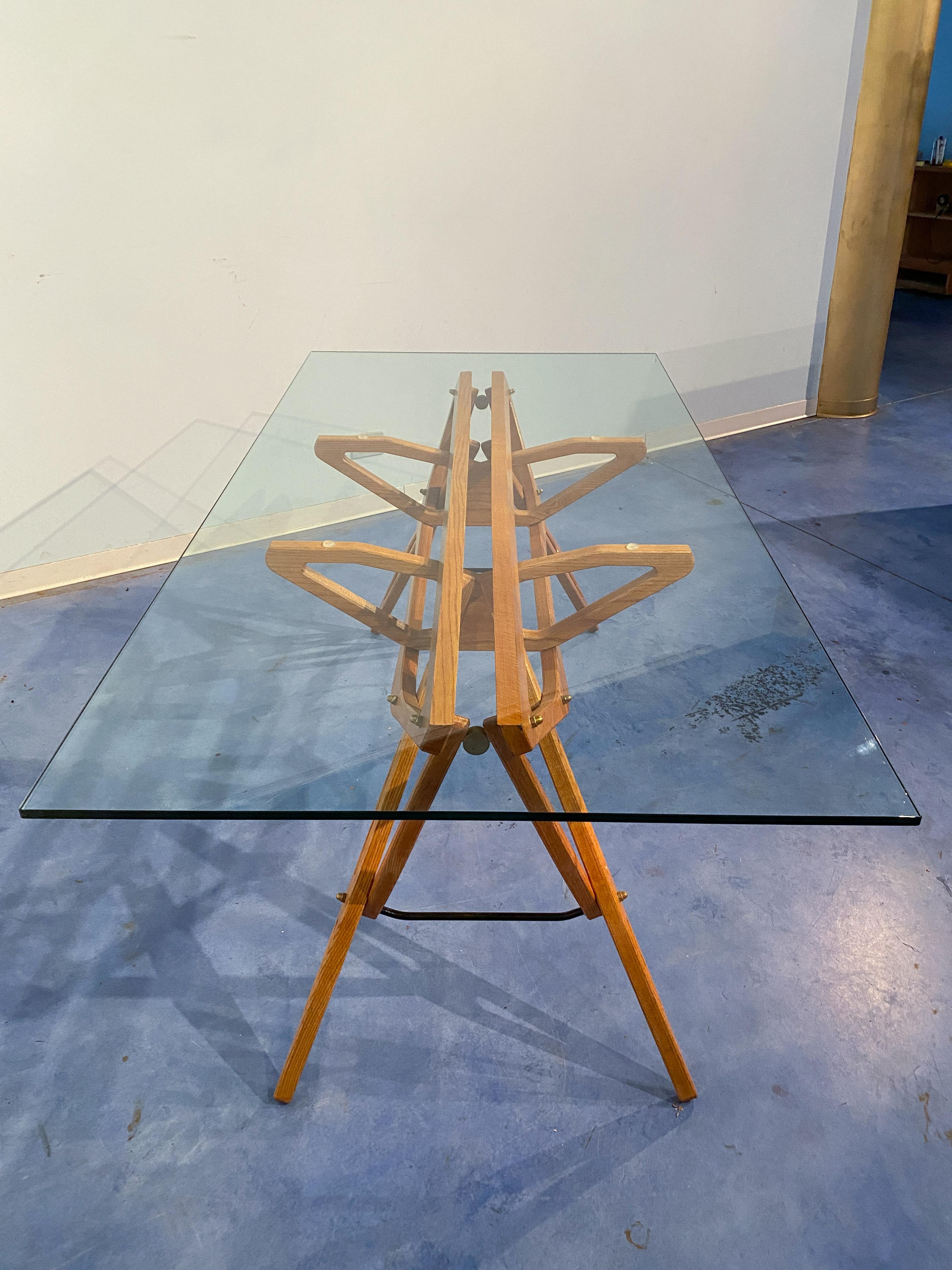 Fin du 20e siècle Table italienne « Reale Table » conçue par Carlo Mollino et produite par Zanotta, 1990 en vente