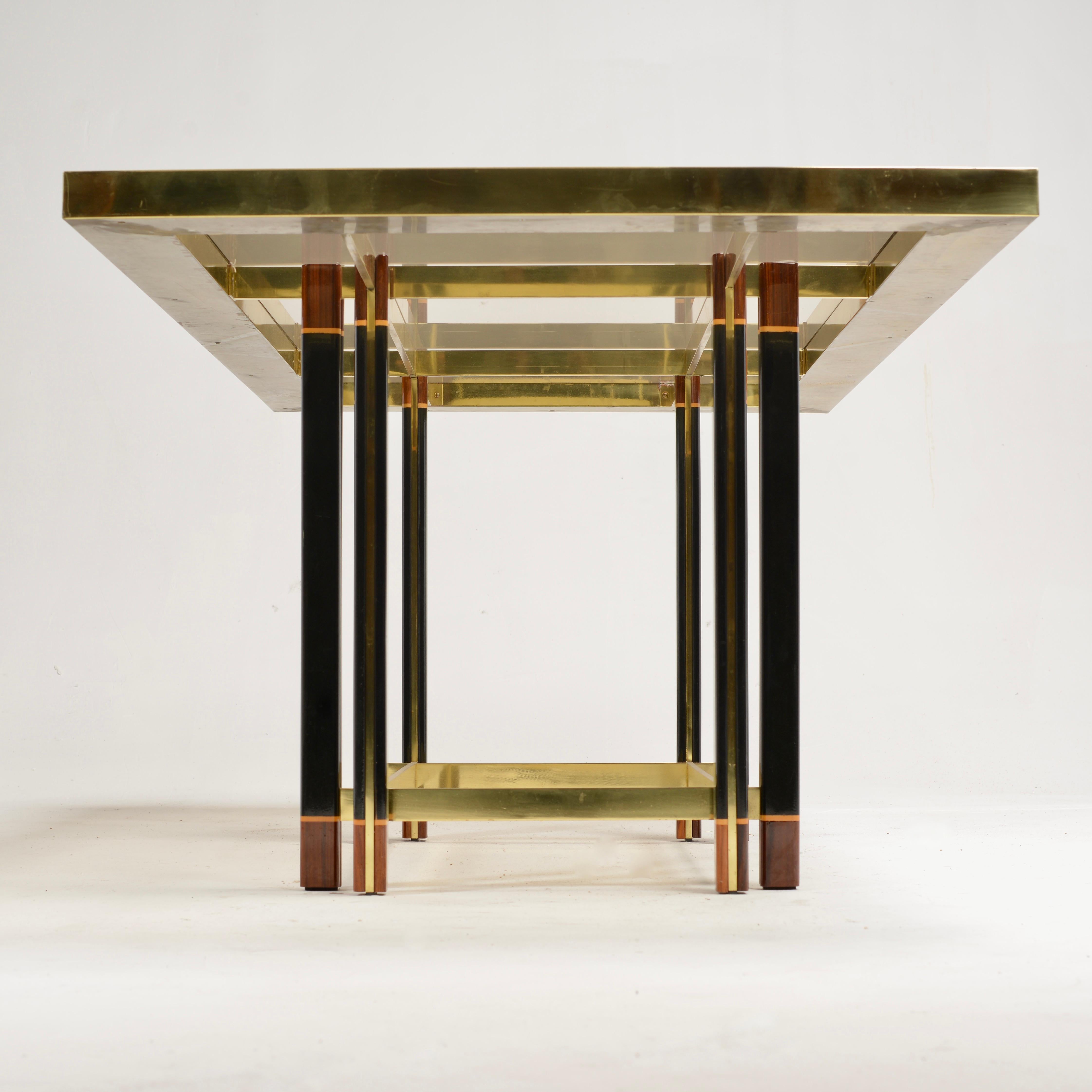 Italienische Esszimmergarnitur von Paolo Barracchia für Roman Deco, 1978 im Angebot 4