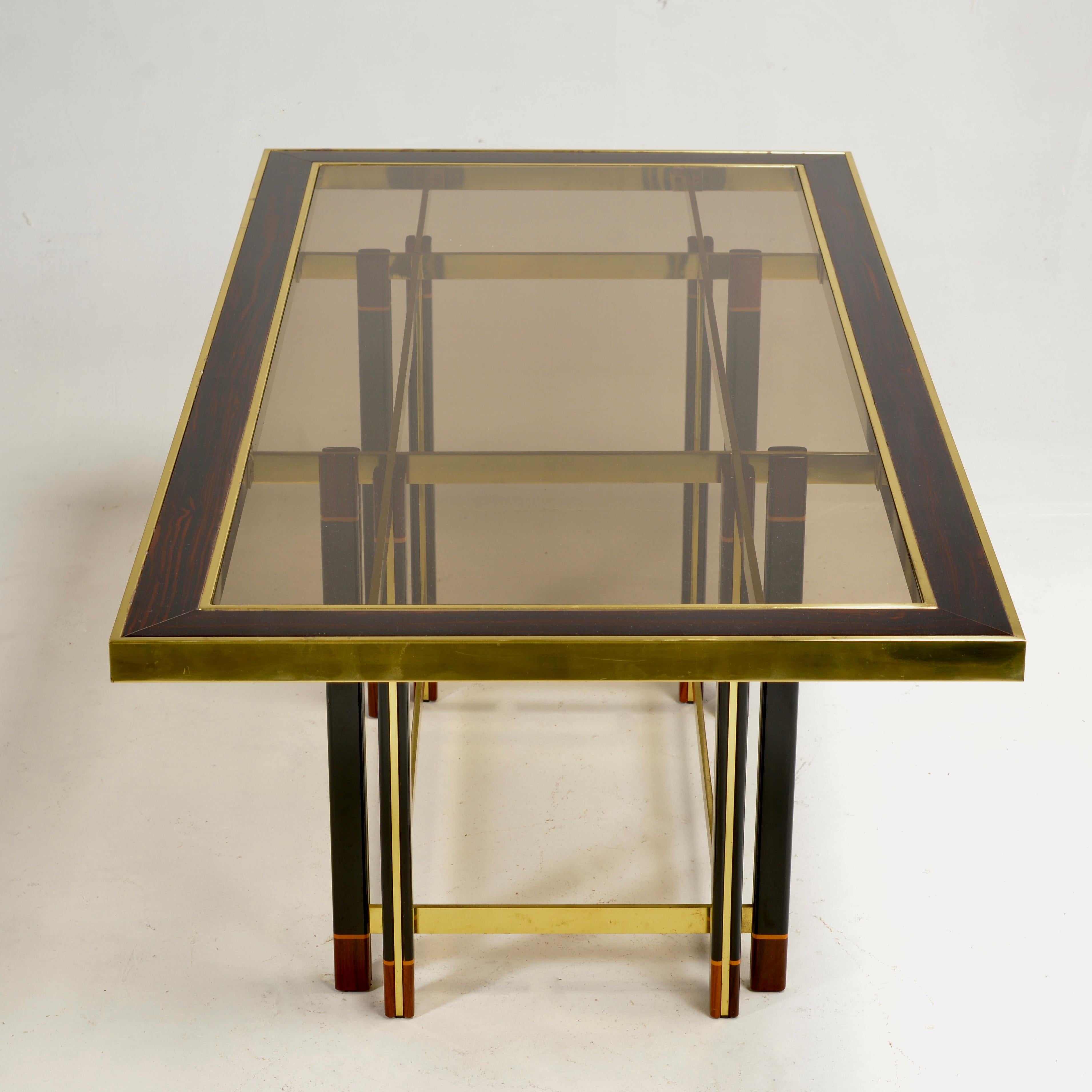 Italienische Esszimmergarnitur von Paolo Barracchia für Roman Deco, 1978 im Angebot 2