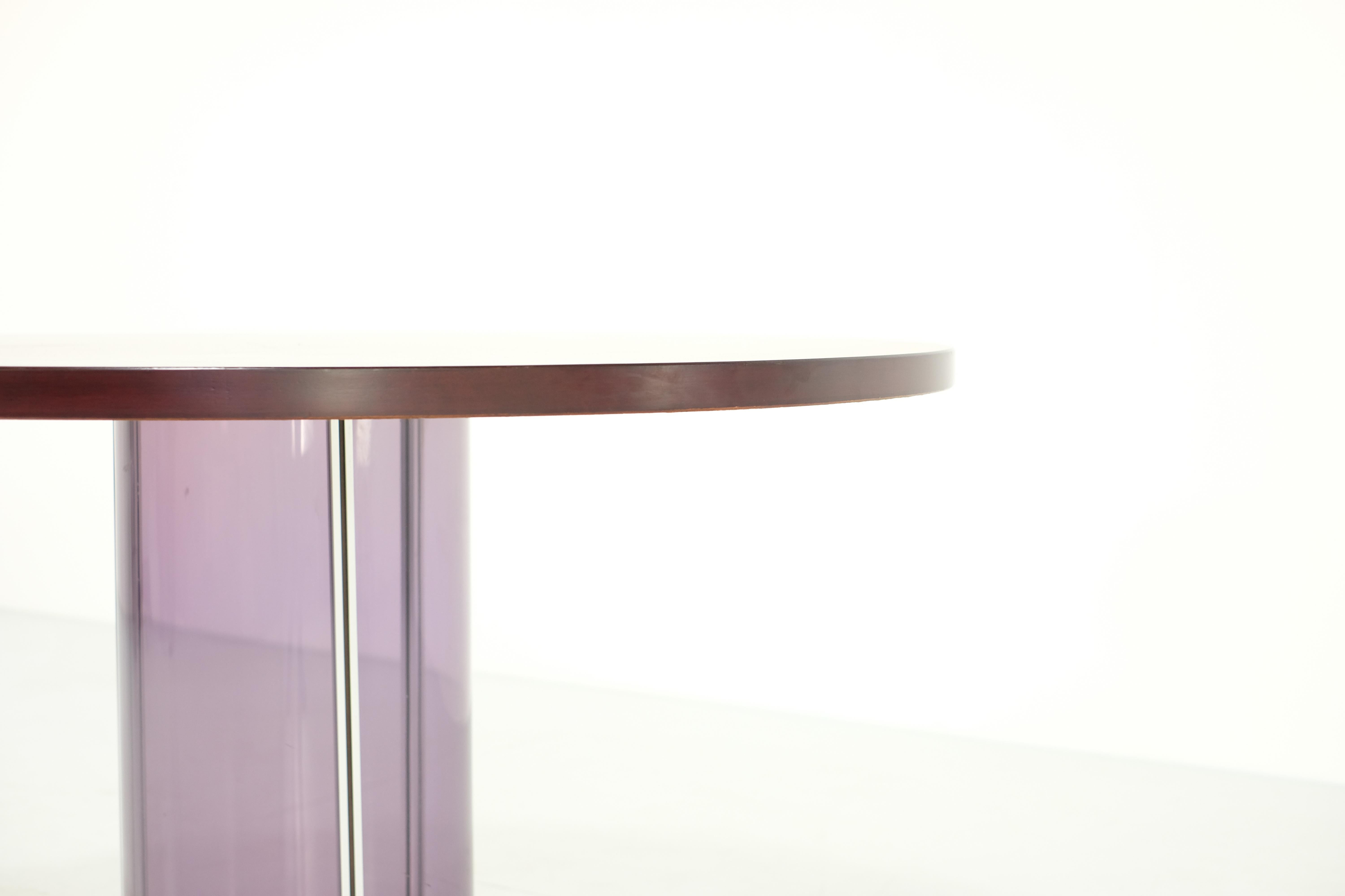 Fin du 20e siècle Table de salle à manger italienne - années 1970 en vente