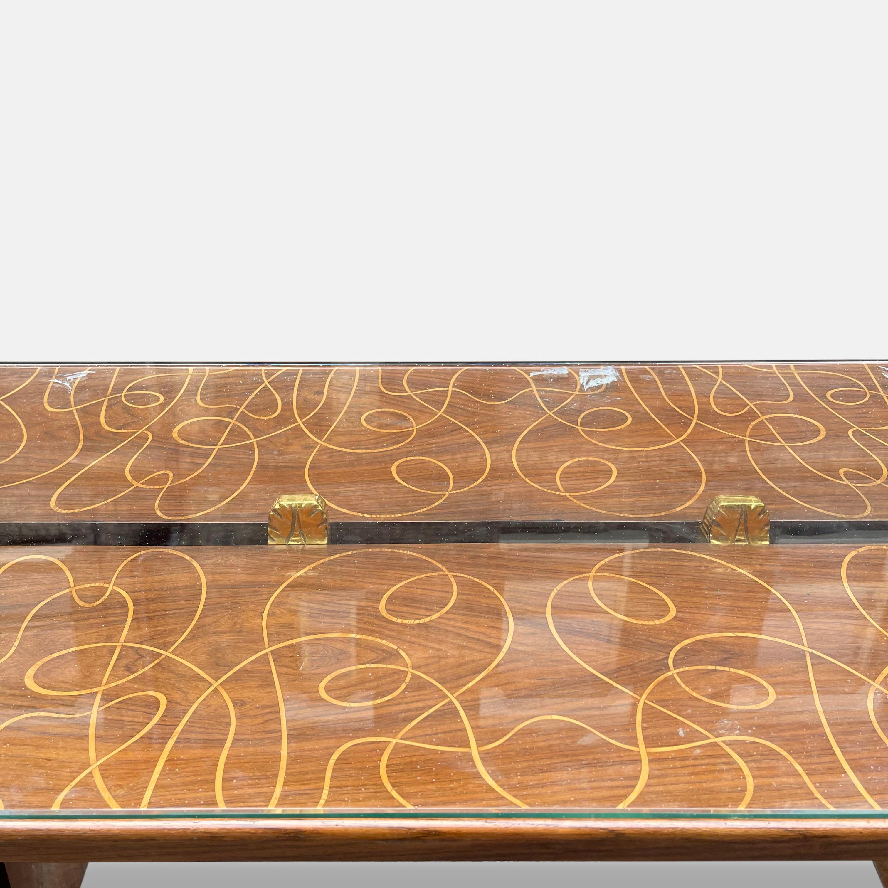 Italian Dining Table Attributed to Paolo Buffa For Sale 4