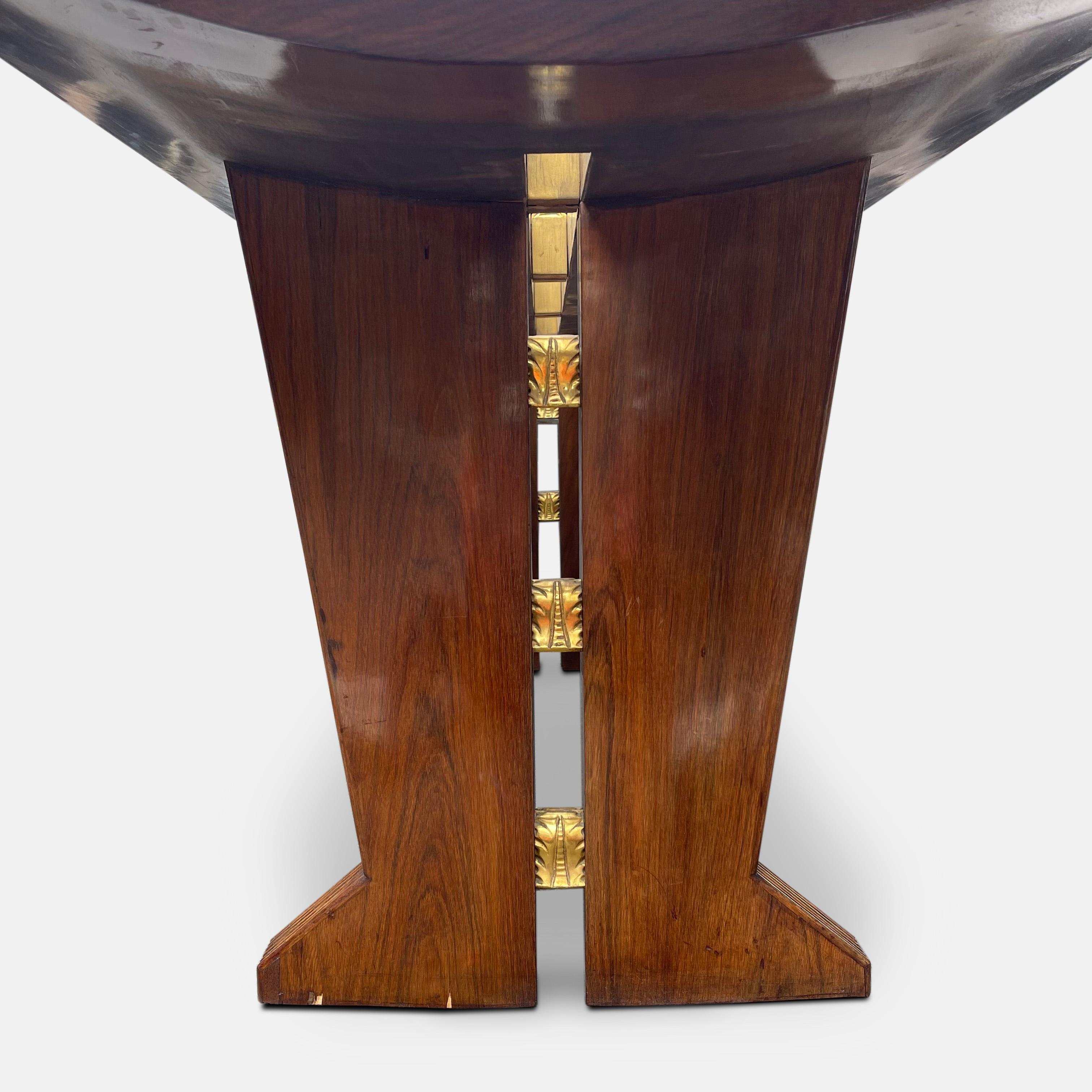 Dining Table by Carlo Alberto Bordogna, made by Colli, Torino, circa 1950 For Sale 5
