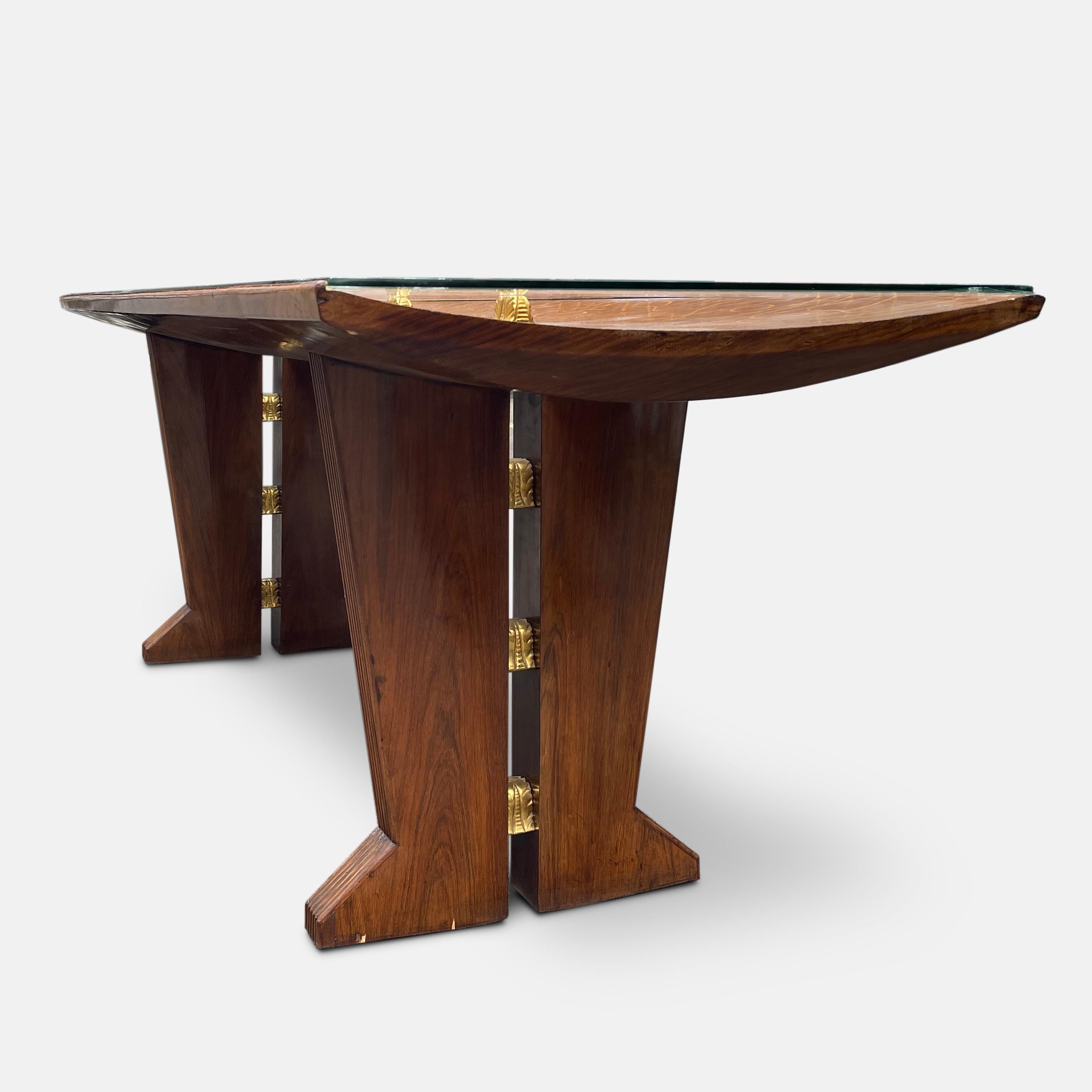 Italian Dining Table Attributed to Paolo Buffa In Good Condition For Sale In London, GB