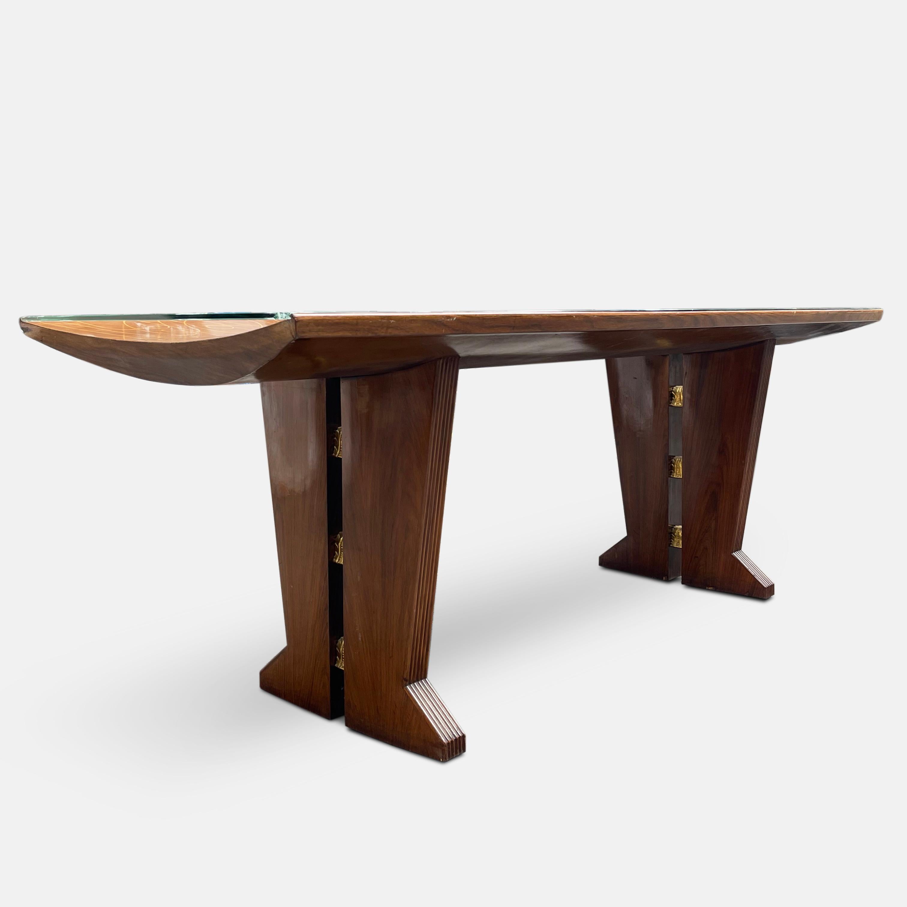 Mid-20th Century Italian Dining Table Attributed to Paolo Buffa For Sale
