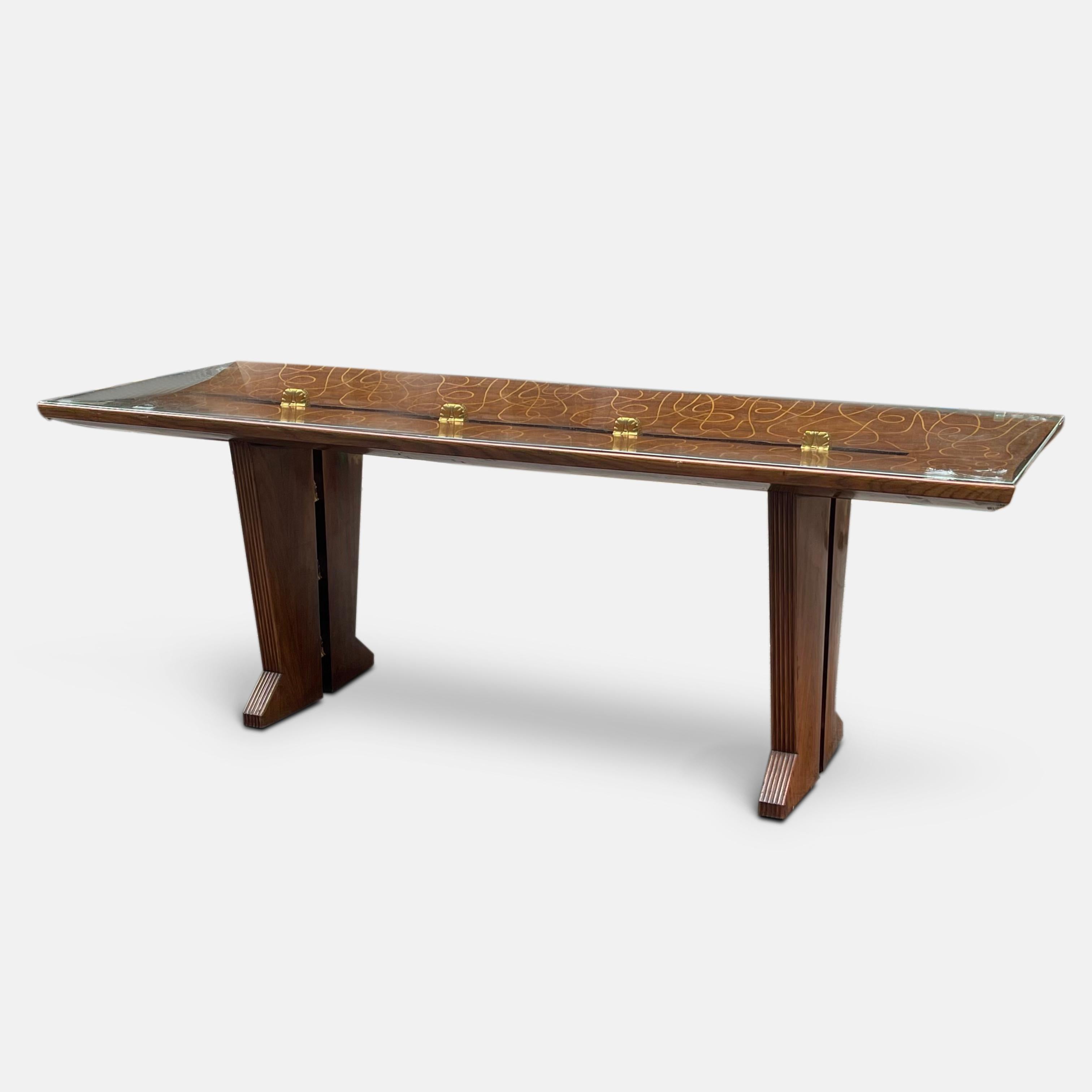 Italian Dining Table Attributed to Paolo Buffa For Sale 3