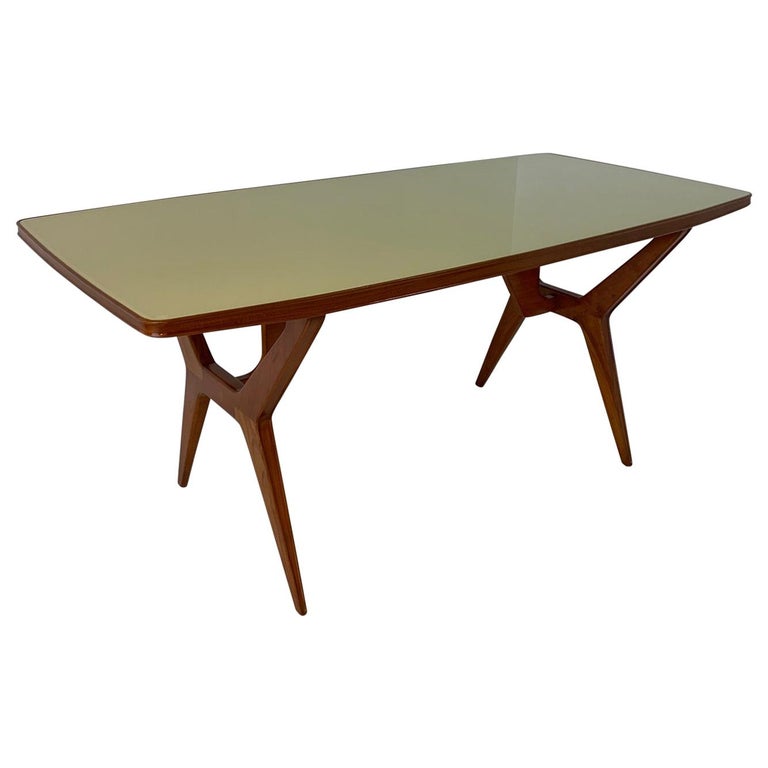 Italian Dining Table By La Permanente Mobili Cantu Attributed To Gio Ponti For Sale At 1stdibs