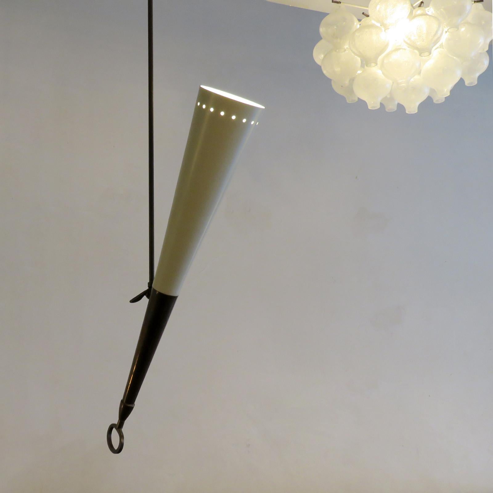 Italian Directional Pendant Light For Sale 3