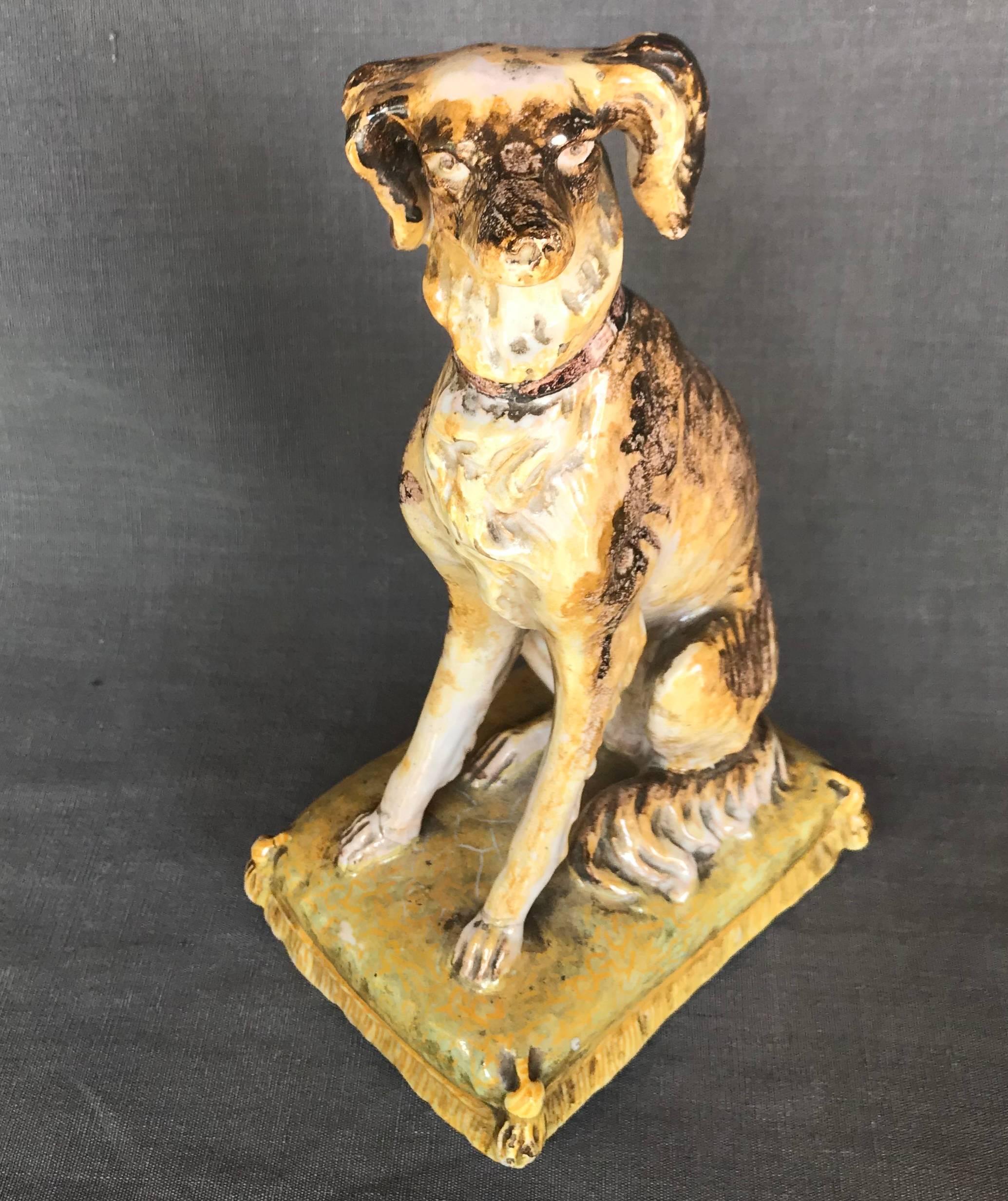 Italian Dog Sculpture For Sale 1