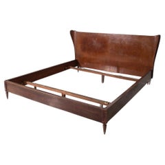 Italian double bed by Paolo Buffa and Serafino Arrighi
