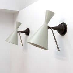 Lampade da parete italiane a doppio cono