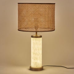 Italian Double Light Table Lamp "Hortensia"