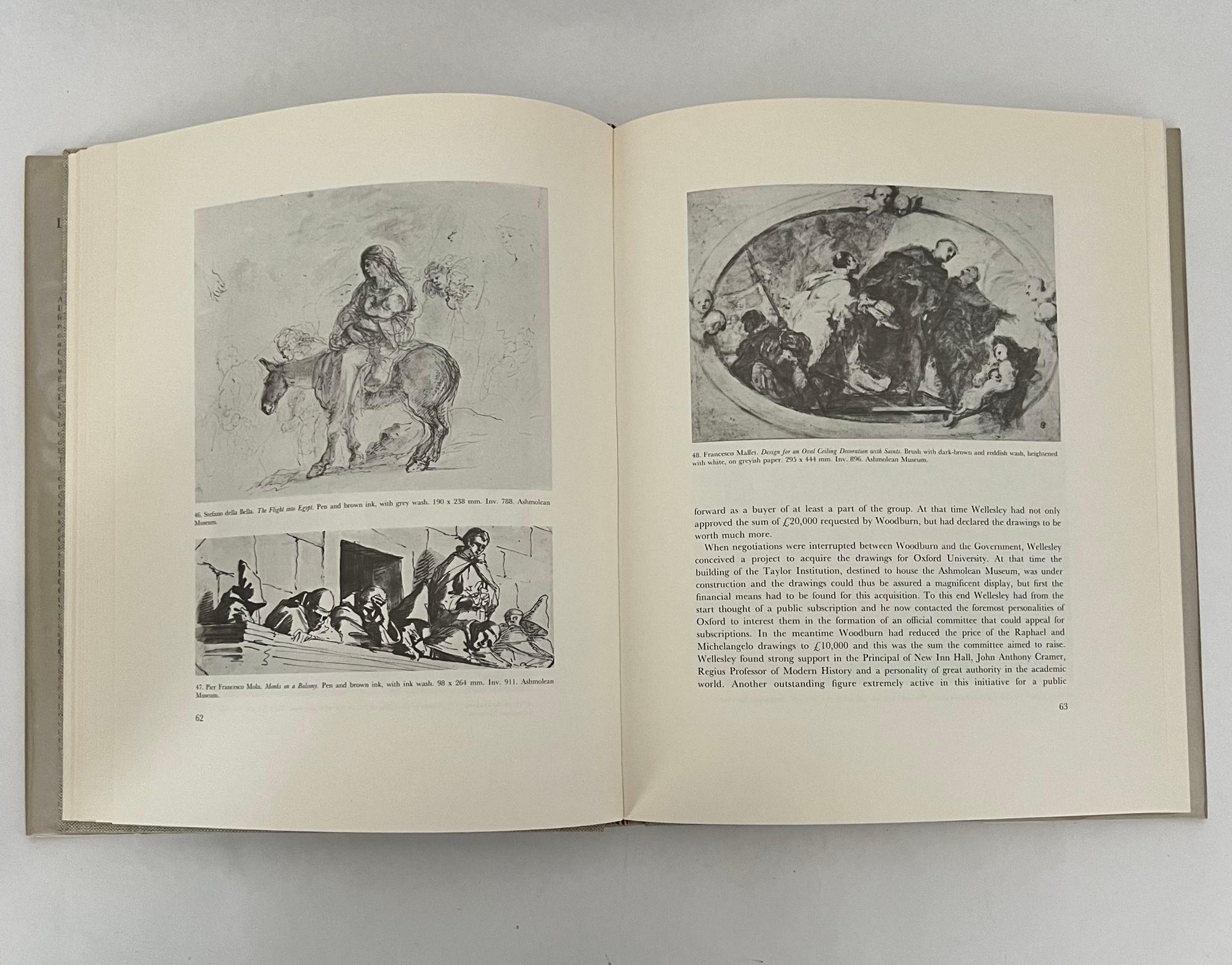 Paper Italian Drawings In Oxford by Terisio Pignatti, First English Publication, 1977 For Sale