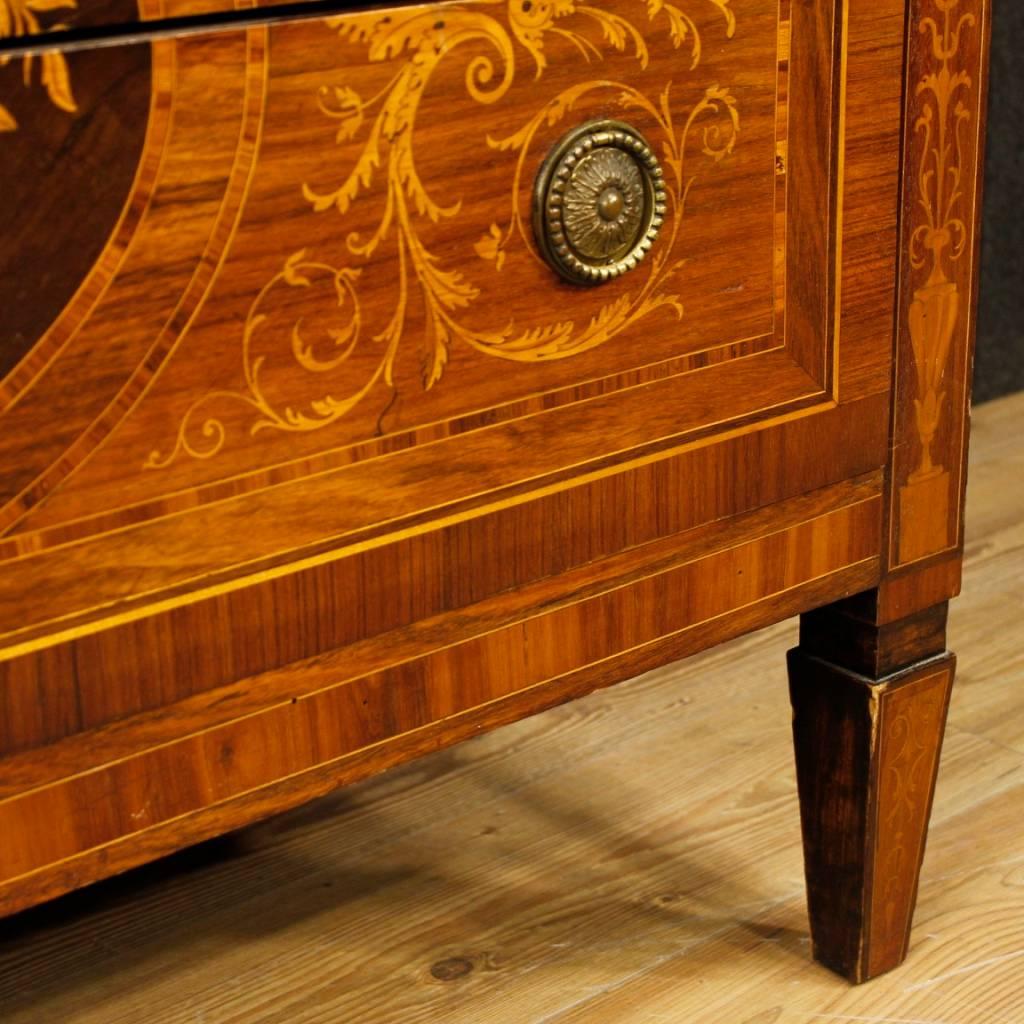 Italian Dresser in Inlaid Wood in Louis XVI Style from 20th Century 6