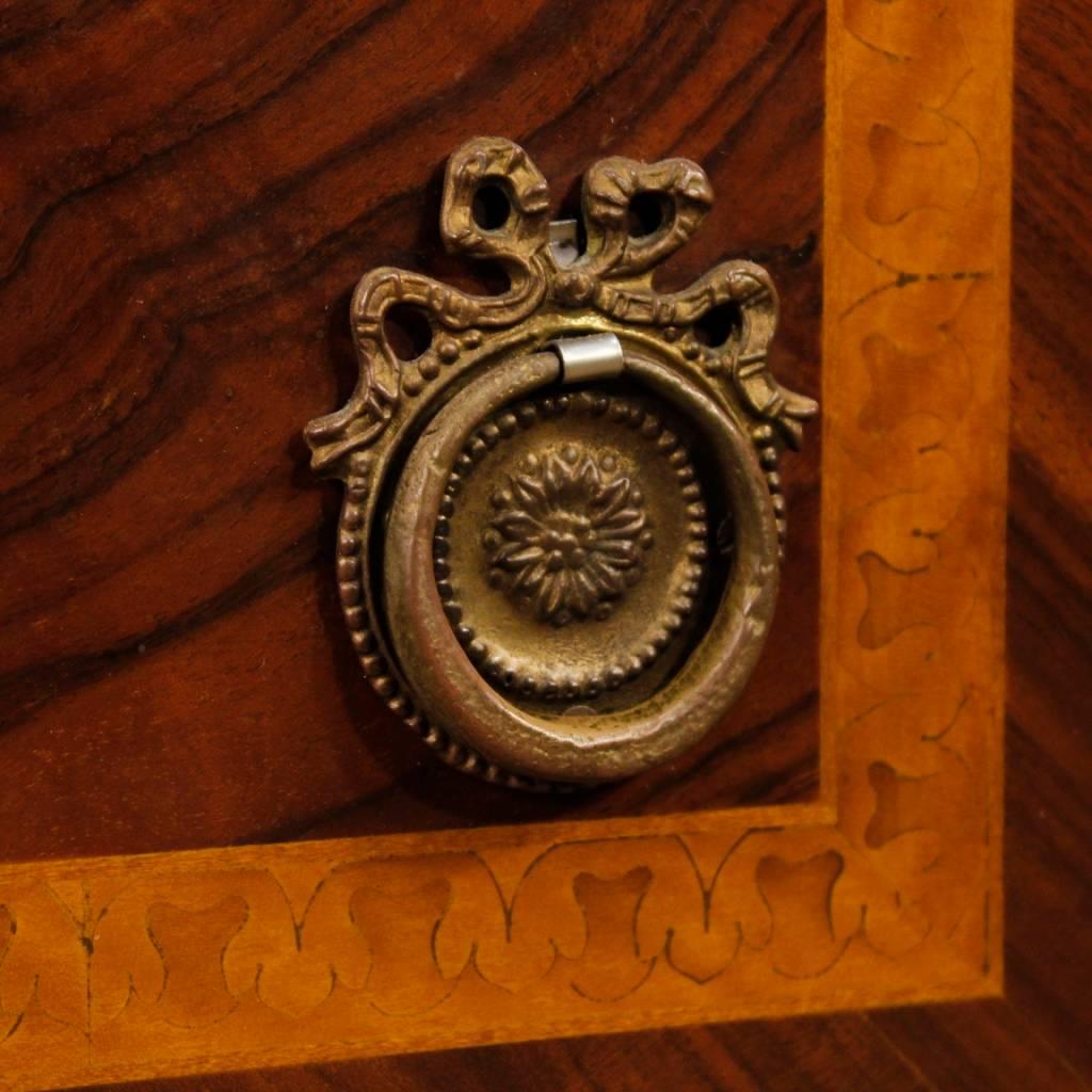 Italian Dresser in Inlaid Wood in Louis XVI Style from 20th Century 1