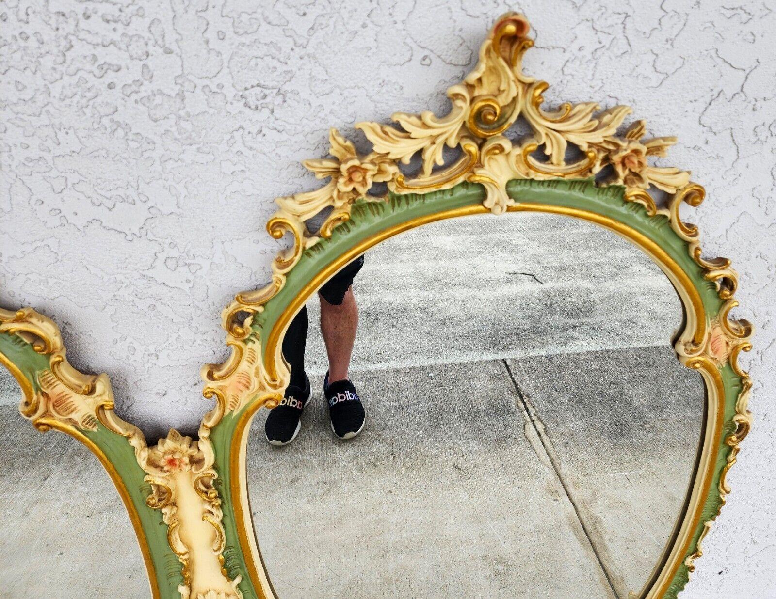French Provincial Italian Dressing Mirror Vintage For Sale