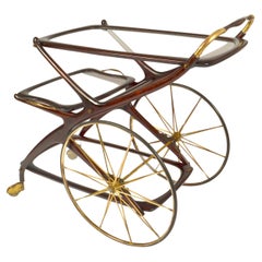 Carrello portabevande di Cesare Lacca, Italia  1950s