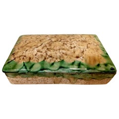Italian Drip Glaze Ceramic Box