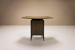 Italian Dry Bar- Console in Wood and Glass for Cappelletti Camagni e Porro