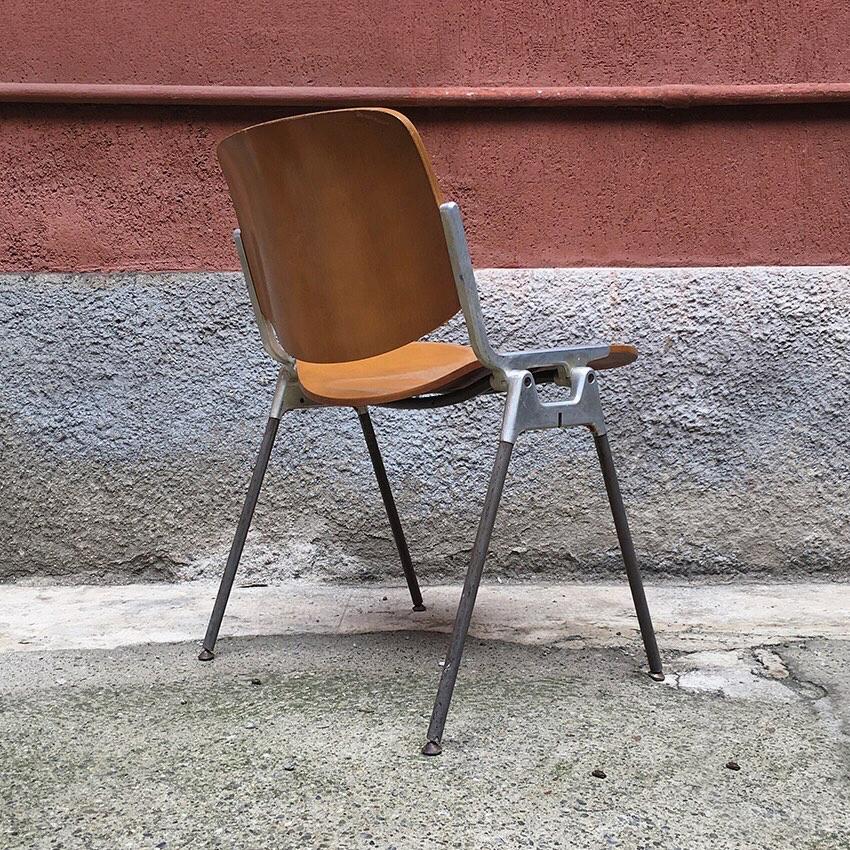 Mid-20th Century Italian DSC 106 Chair by Giancarlo Piretti for Anonima Castelli, 1965