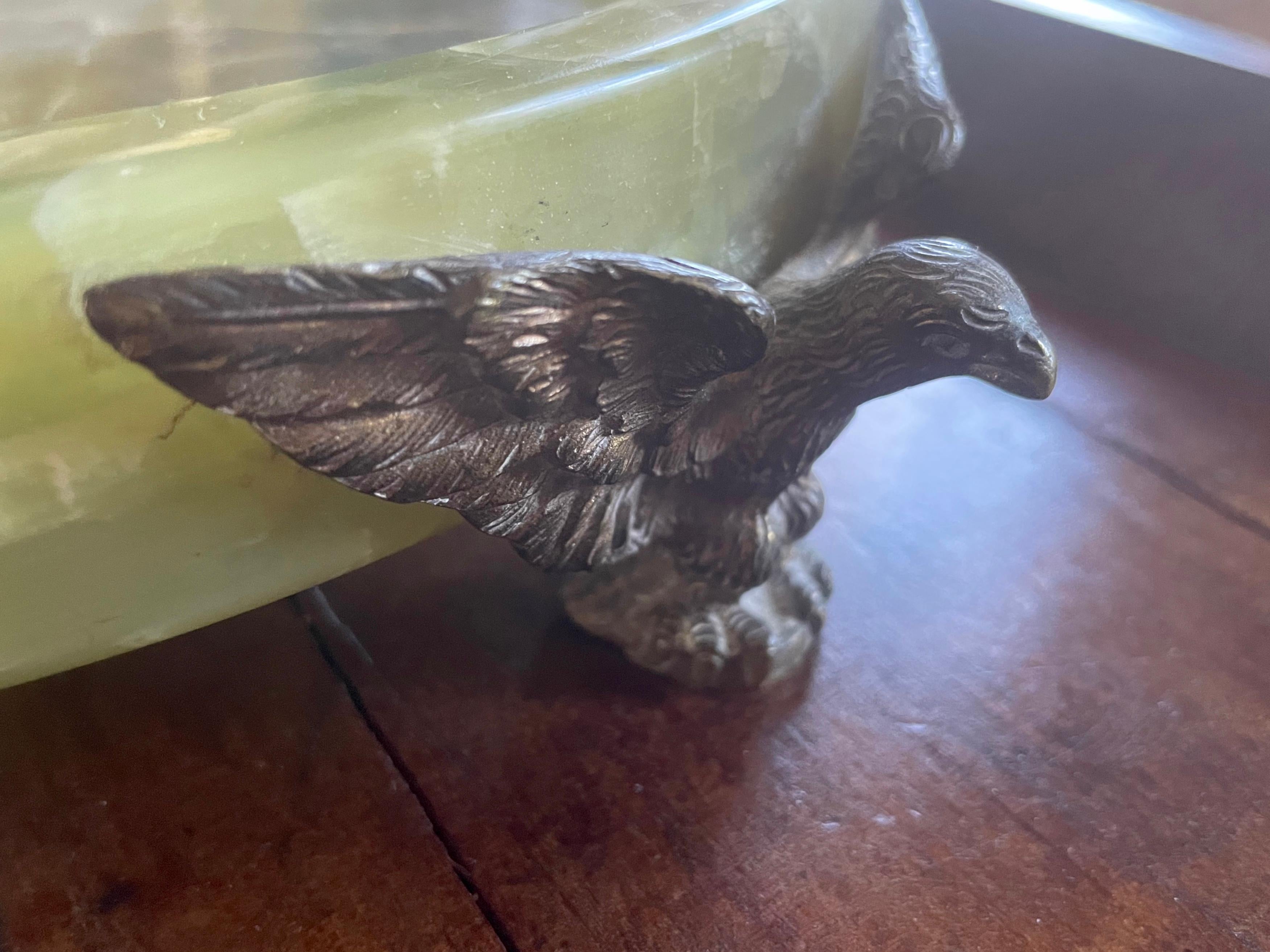 Italian Eagle Green Onyx Vide Poche 2