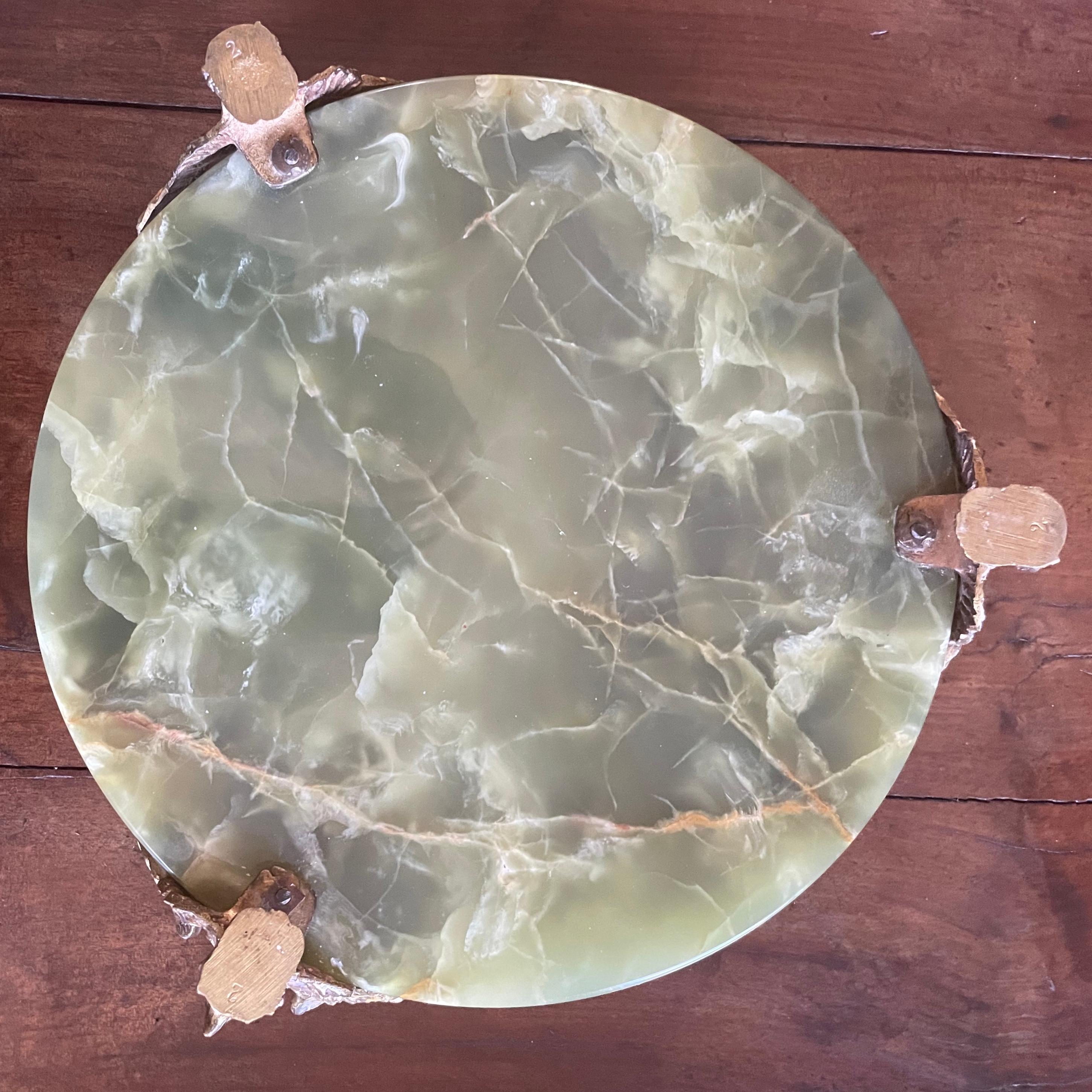 Italian Eagle Green Onyx Vide Poche 3