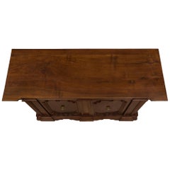 Italian Early 18th Century Baroque Period Walnut Buffet