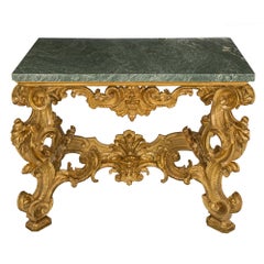 Italian Early 18th Century Louis XIV Period Freestanding Console