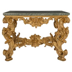 Italian Early 18th Century Louis XIV Period Freestanding Console