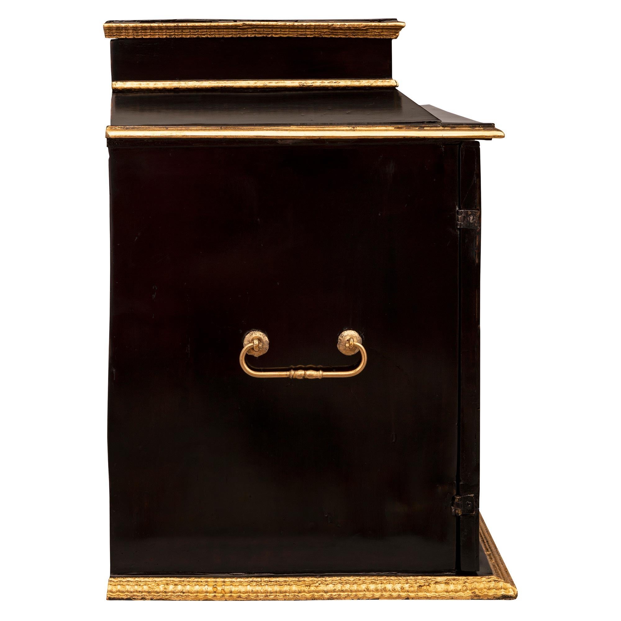 Metal Italian Early 18th Century Louis XIV Period Specimen Cabinet For Sale