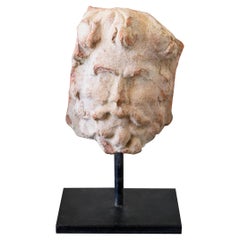 Fragmento de terracota italiana de principios del siglo XVIII