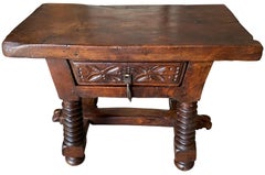 Italian Early 19th Century Arte Populaire Side Table