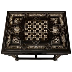Italian Early 19th Century Louis XVI St. Ebony Table