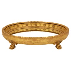 Italian early 19th century Neo-Classical st. Giltwood centerpiece