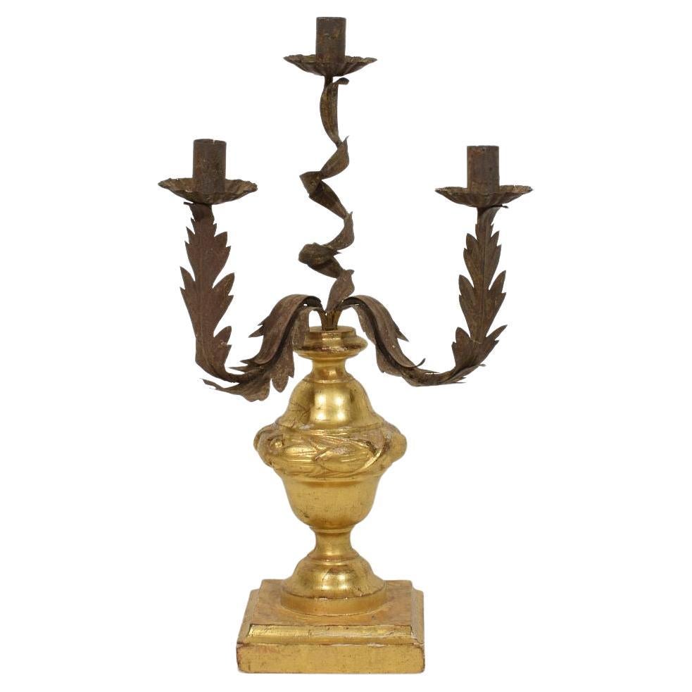 Hand-Carved Candle Holders