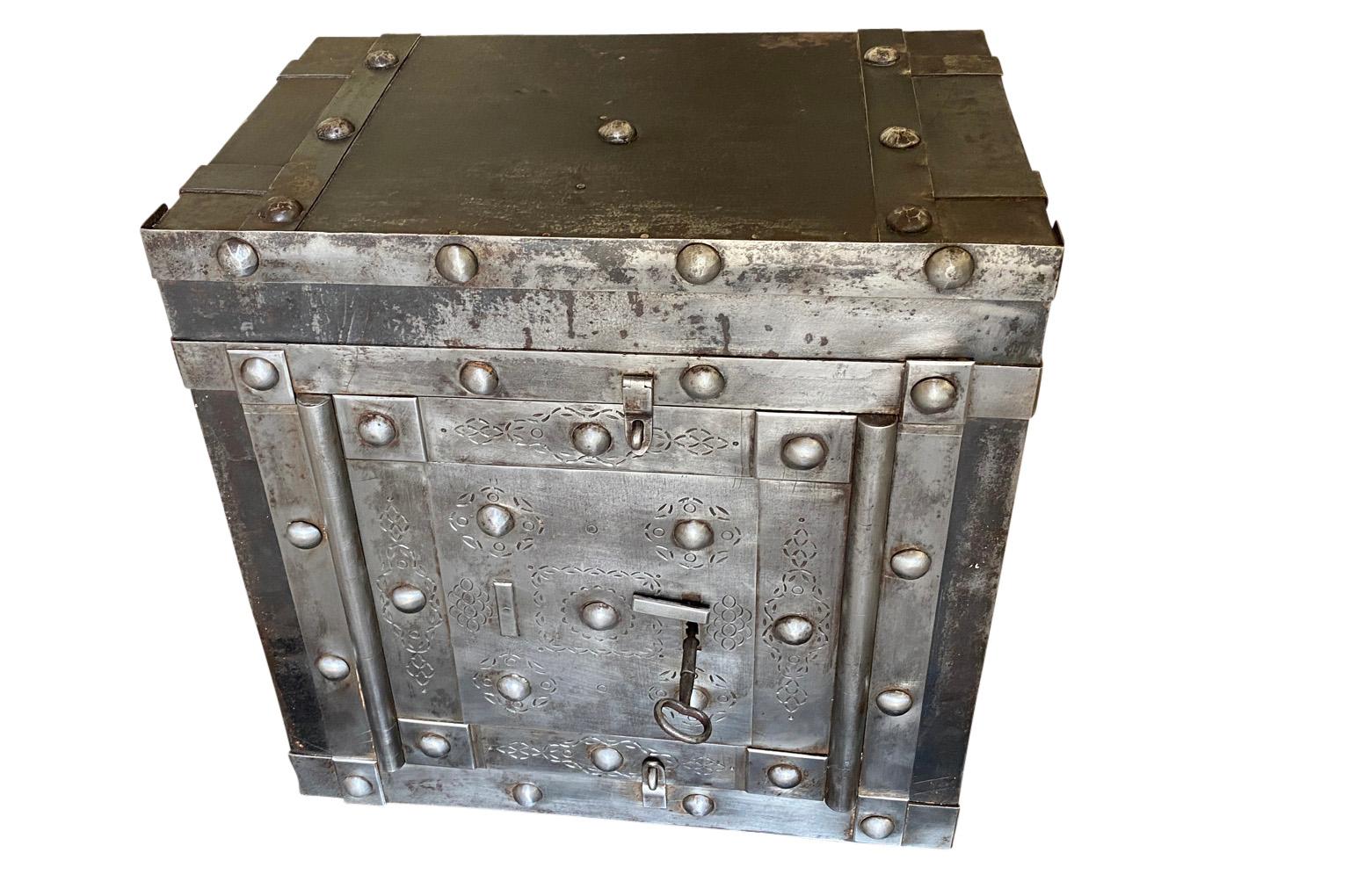 antique safes from 19th century with combination lock