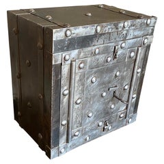 Antique Italian Early 19th Century Safe, Coffre