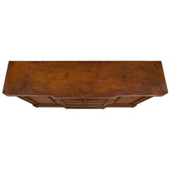 Italian Early 19th Century Walnut And Burl Walnut Buffet