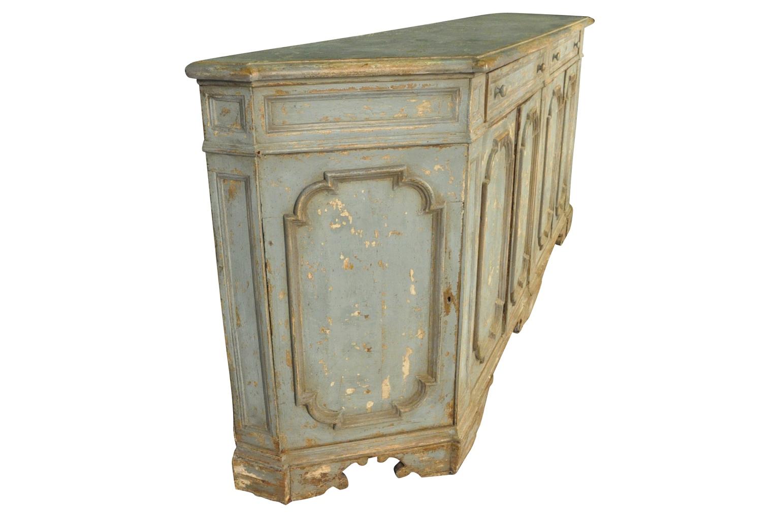 Painted Italian Early 20th Century Credenza