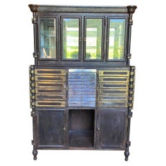 Antique Italian Early 20th Century Dental Cabinet