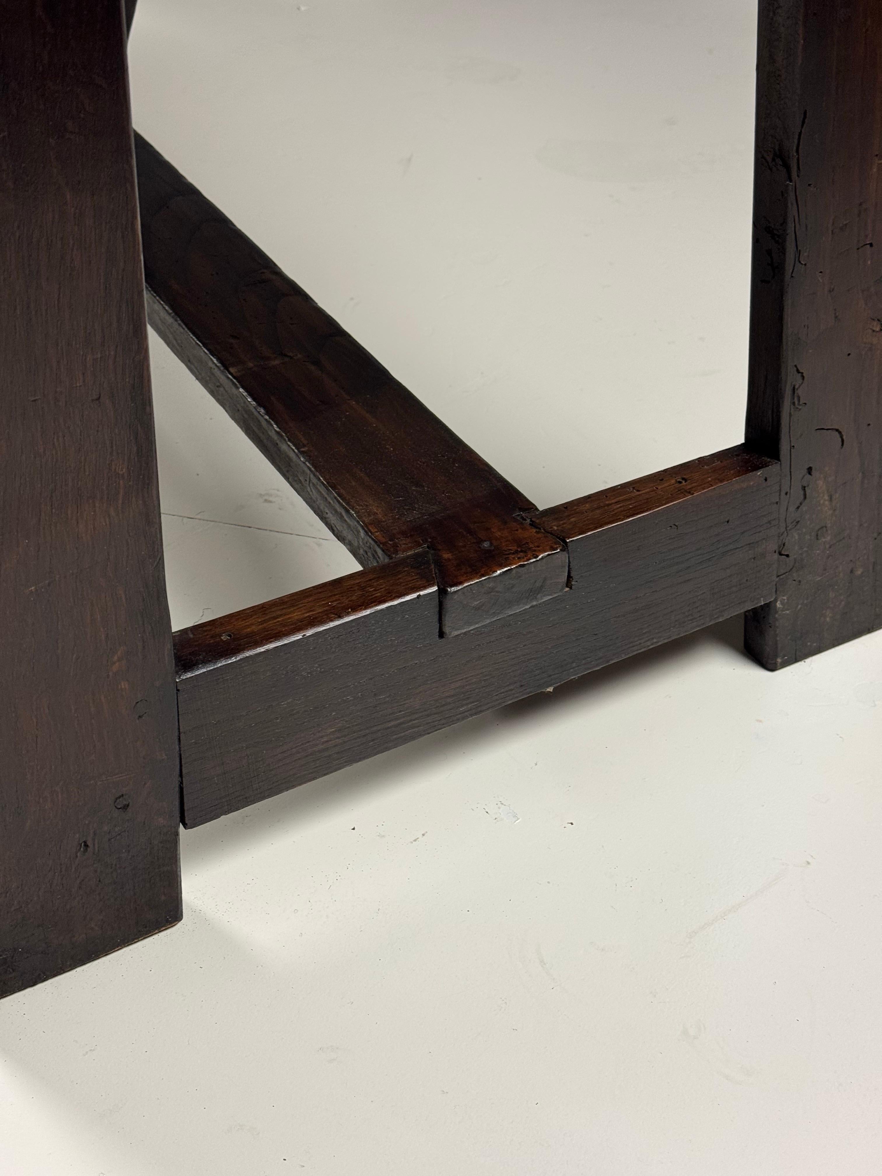 Italian early 20th century dining table en venta 11