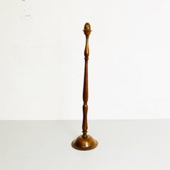 Italian Early Twentieth Century Turned Wood Hat Holder, 1900s