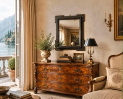 Italian Ebonized Mirror - Circa 1880