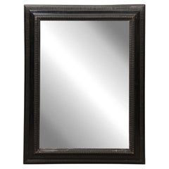 Italian Ebonized Rectangular Mirror, ca. 1900