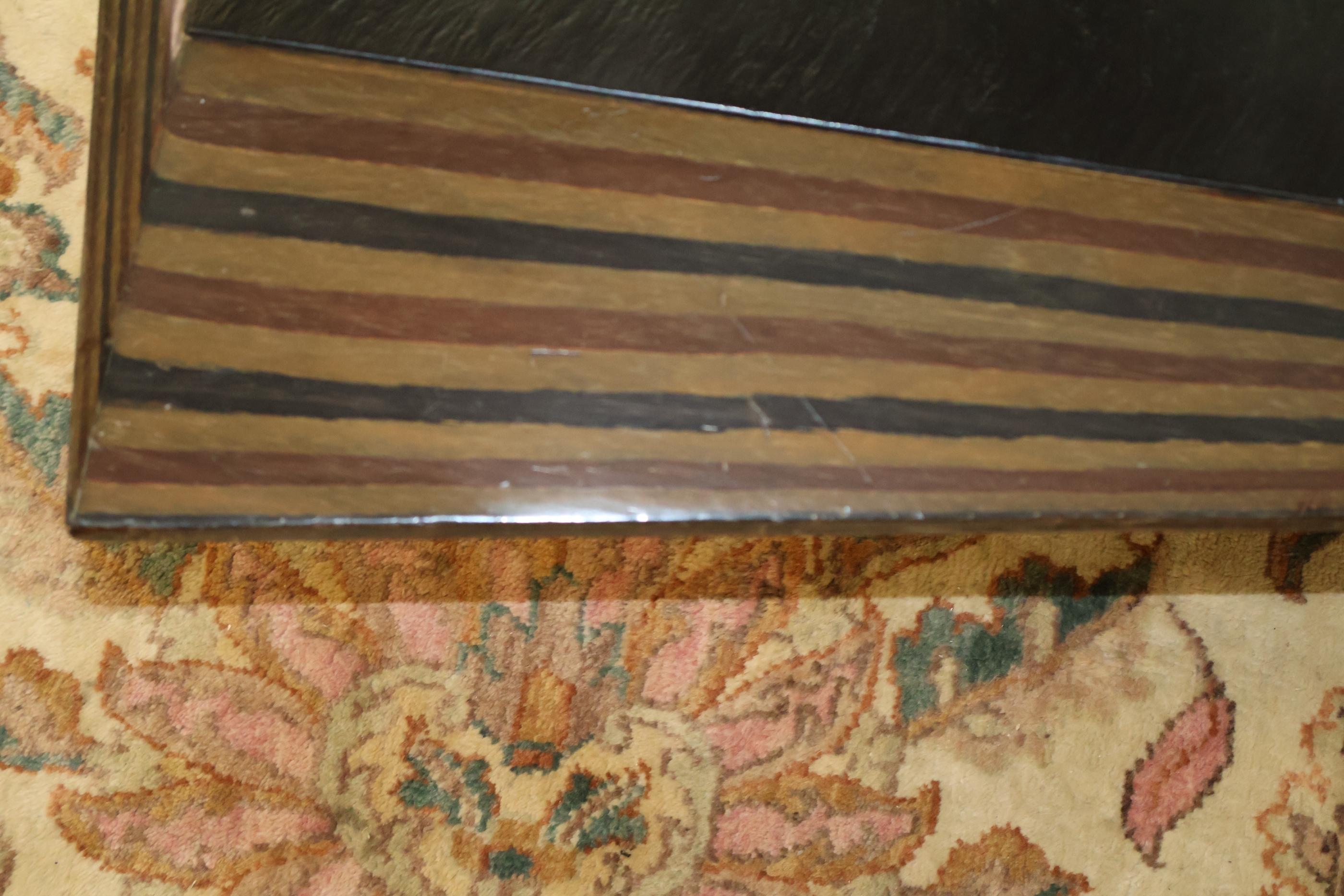 Table basse italienne en ébène et ardoise du milieu du siècle attribuée à Tobia Scarpa en vente 4