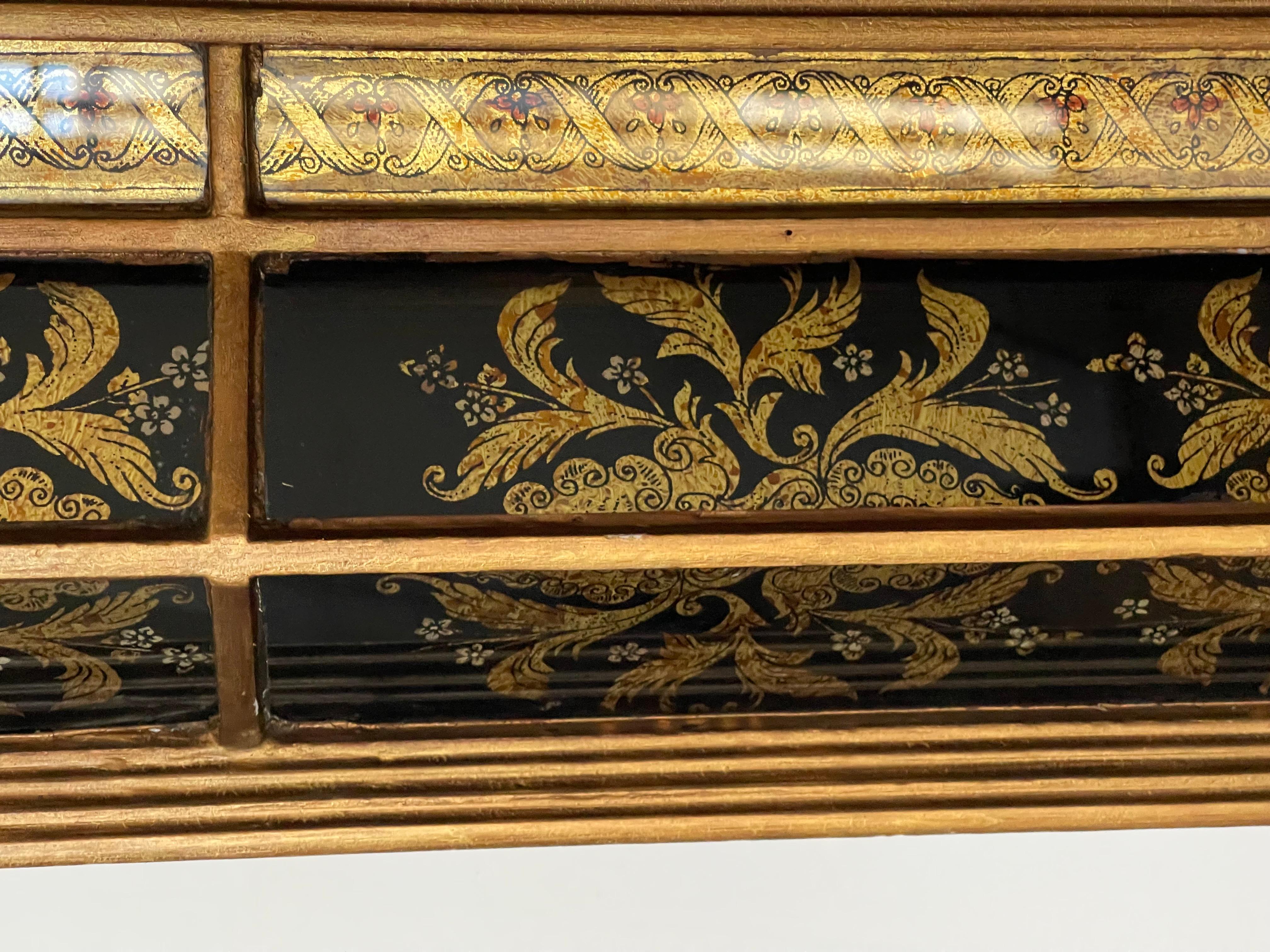 Néo-classique Miroir mural italien en églomisé en vente