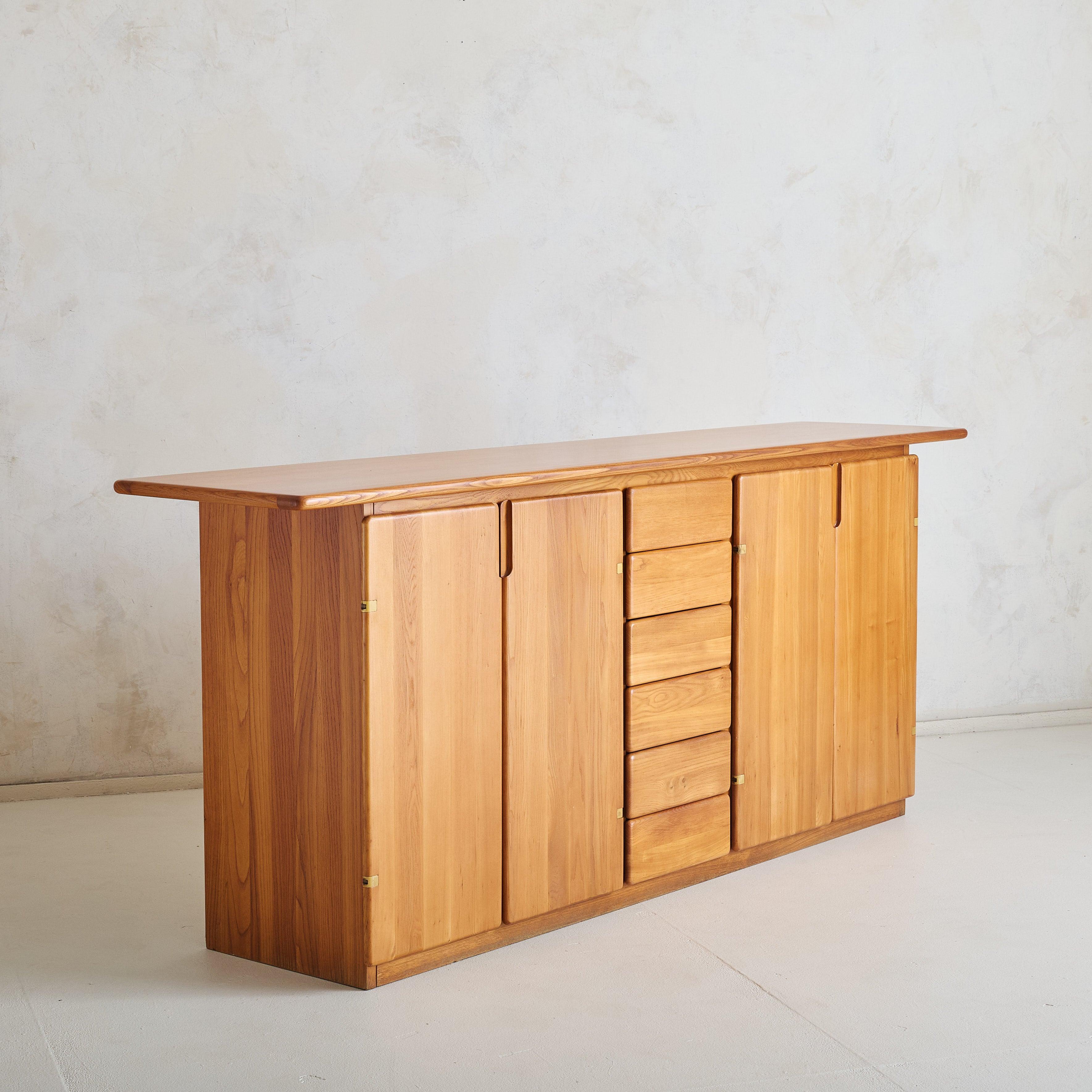 Italienisches Sideboard aus Ulme von Romanutti, 1970er-Jahre (Moderne)