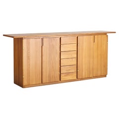 Italienisches Sideboard aus Ulme von Romanutti, 1970er-Jahre